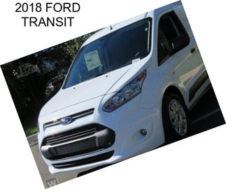 2018 FORD TRANSIT