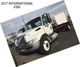 2017 INTERNATIONAL 4300