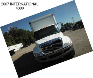 2007 INTERNATIONAL 4300