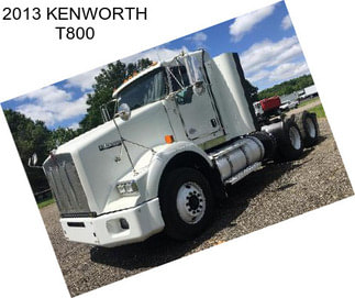 2013 KENWORTH T800