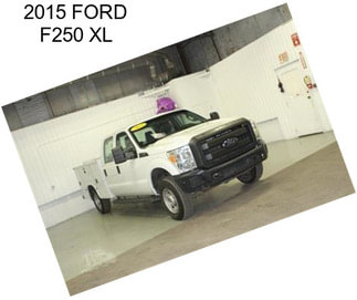 2015 FORD F250 XL