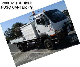 2006 MITSUBISHI FUSO CANTER FG