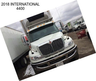 2018 INTERNATIONAL 4400