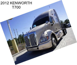 2012 KENWORTH T700