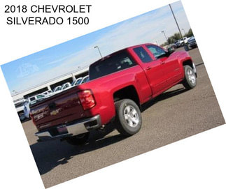 2018 CHEVROLET SILVERADO 1500