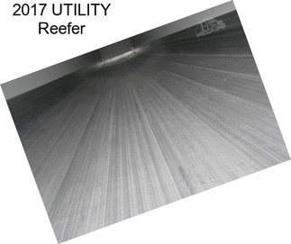 2017 UTILITY Reefer