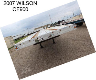 2007 WILSON CF900