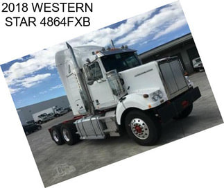 2018 WESTERN STAR 4864FXB