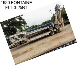 1980 FONTAINE FLT-3-25BT