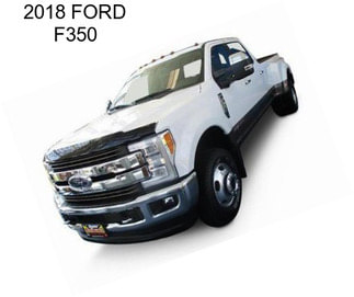 2018 FORD F350