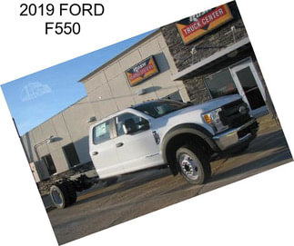 2019 FORD F550