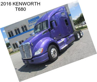 2016 KENWORTH T680