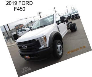 2019 FORD F450