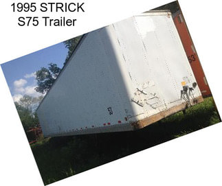 1995 STRICK S75 Trailer