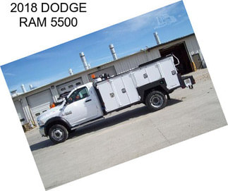 2018 DODGE RAM 5500