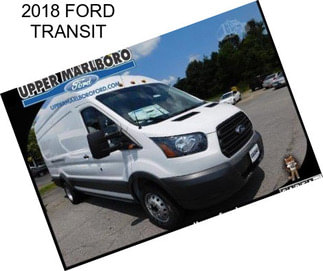 2018 FORD TRANSIT