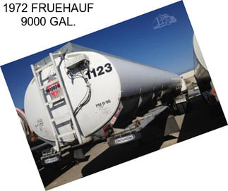 1972 FRUEHAUF 9000 GAL.