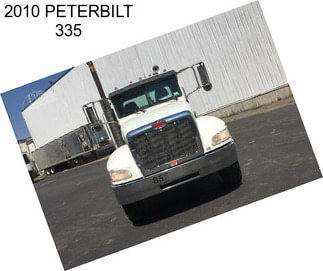 2010 PETERBILT 335