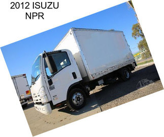 2012 ISUZU NPR