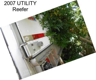 2007 UTILITY Reefer