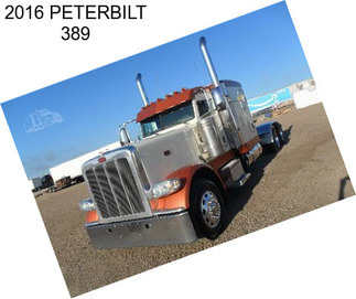 2016 PETERBILT 389