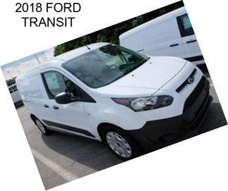 2018 FORD TRANSIT