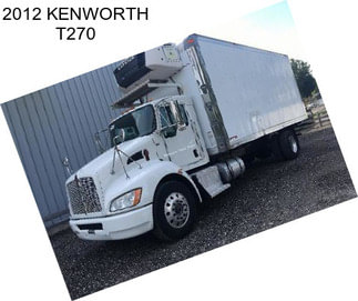 2012 KENWORTH T270