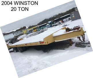 2004 WINSTON 20 TON