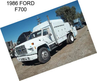 1986 FORD F700
