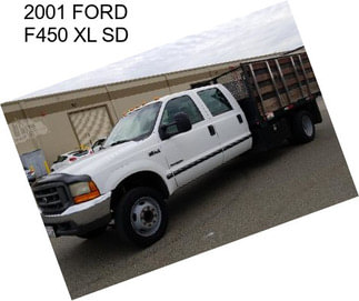 2001 FORD F450 XL SD