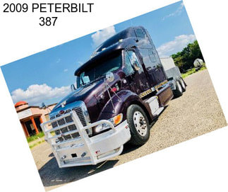 2009 PETERBILT 387