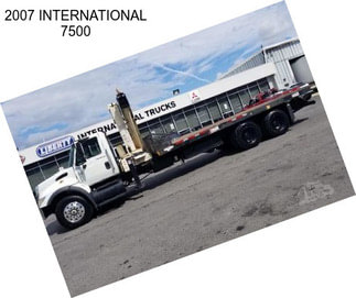 2007 INTERNATIONAL 7500