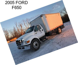 2005 FORD F650