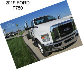 2019 FORD F750