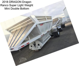 2018 DRAGON Dragon Ranco Super Light Weight Mini Double Bottom