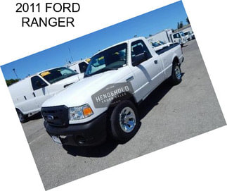 2011 FORD RANGER