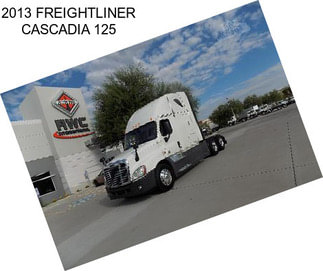 2013 FREIGHTLINER CASCADIA 125