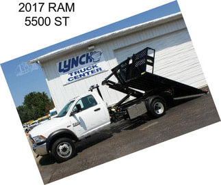 2017 RAM 5500 ST