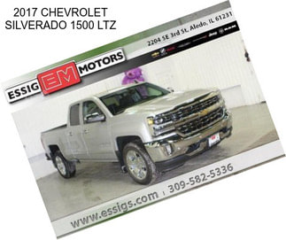 2017 CHEVROLET SILVERADO 1500 LTZ