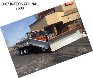 2007 INTERNATIONAL 7600