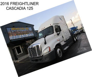 2016 FREIGHTLINER CASCADIA 125