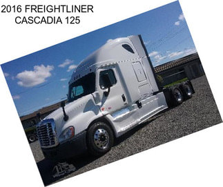 2016 FREIGHTLINER CASCADIA 125