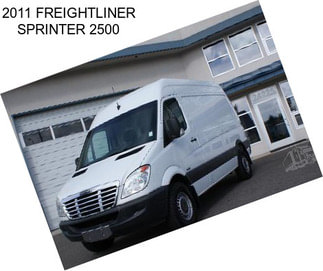 2011 FREIGHTLINER SPRINTER 2500