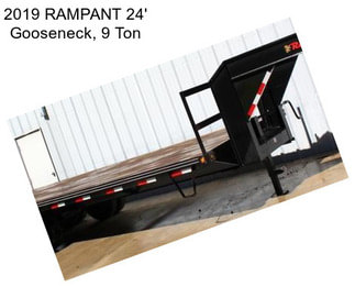 2019 RAMPANT 24\' Gooseneck, 9 Ton