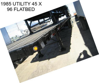 1985 UTILITY 45 X 96 FLATBED