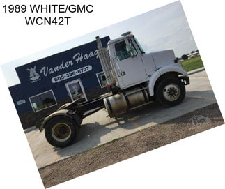 1989 WHITE/GMC WCN42T