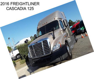 2016 FREIGHTLINER CASCADIA 125