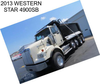 2013 WESTERN STAR 4900SB