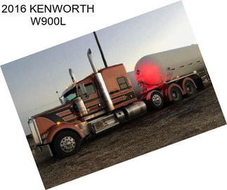 2016 KENWORTH W900L