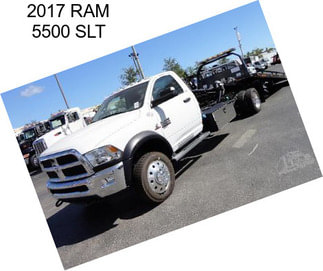 2017 RAM 5500 SLT